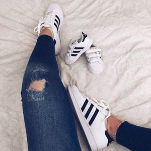 Adidas white shoes women 7